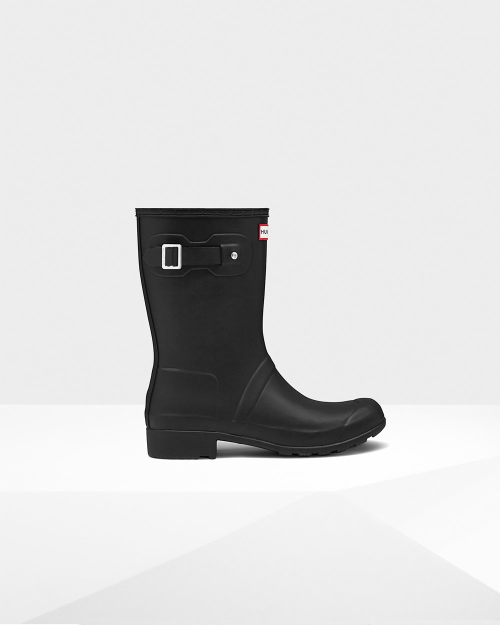 Galochas Curtas Hunter Feminina Pretas - Original Tour Foldable - 56PDFGEJL